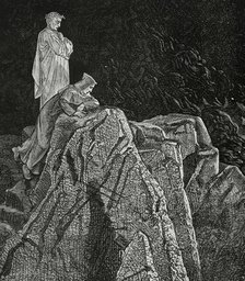 The Divine Comedy, (1307-1321): Inferno (Hell), 1888. Creators: Jean Edouard Dargent, Desire Dumont.