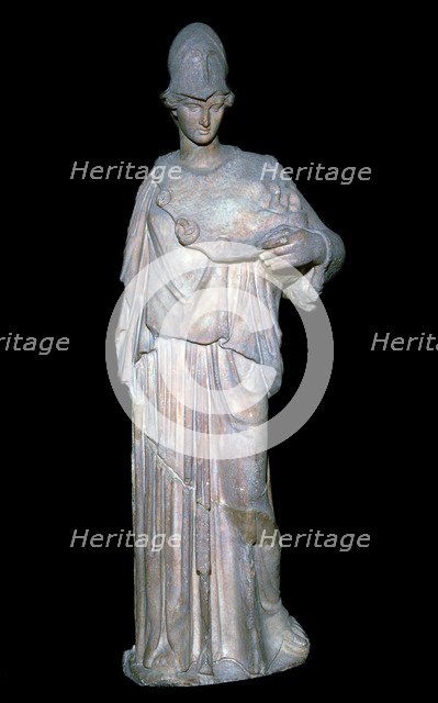 Vase known as Athena a la Ciste, 4th century BC. Artist: Cephisodotus