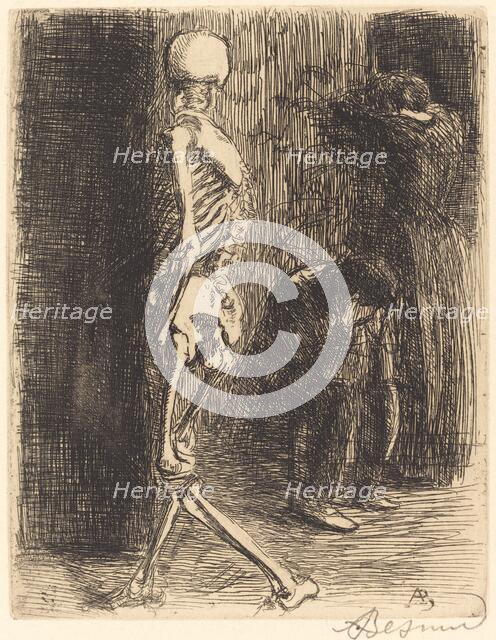 After the Visit (Après sa visite), 1900. Creator: Paul Albert Besnard.