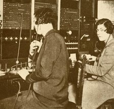 'London-New York Telephone Service', c1930. Creator: Unknown.