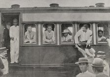 Submission of the main leaders of the Philippine uprising (Philippine Revolution, Philippines, 1898. Creator: Unknown.