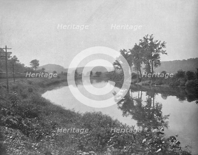 'La Colle (looking west), Pennsylvania Railroad', c1897. Creator: Unknown.