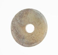 Disc with Coiled Dragon, Western Zhou period, 11th/10th century B.C. Creator: Unknown.
