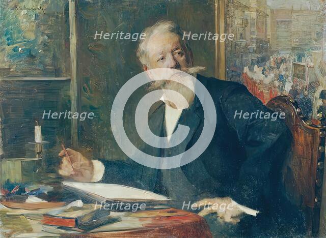 The Painter Karl Karger, 1913. Creator: Susanne Renate Granitsch.