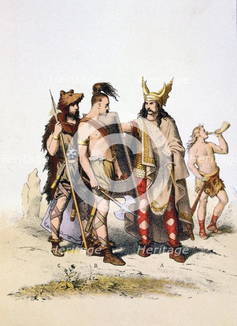 Administrators of the villages, 5th century (1887).  Artist: A Lemercier