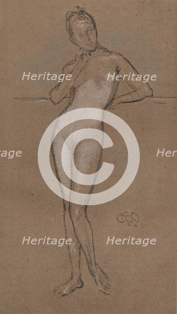 'Little Nude', c1888. Artist: James Abbott McNeill Whistler.