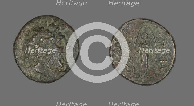 Coin Depicting the God Zeus, 133-48 BCE. Creator: Unknown.