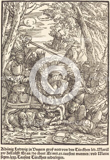 Khunig Ludwig ..., c. 1503. Creator: Master of the Legend Scenes.