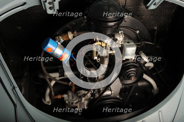 VW Beetle 1957. Artist: Simon Clay.