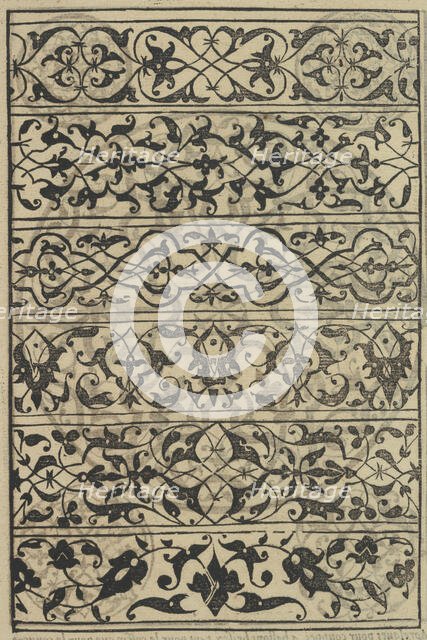 Livre de Moresques, page 17 (recto), 1546. Creator: Francesco di Pellegrino.