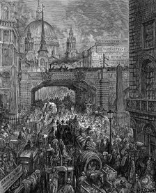 'Ludgate Hill', London, 1872. Artist: Unknown