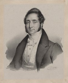 Portrait of the composer Jacques François Gallay (1795-1864), 1825.