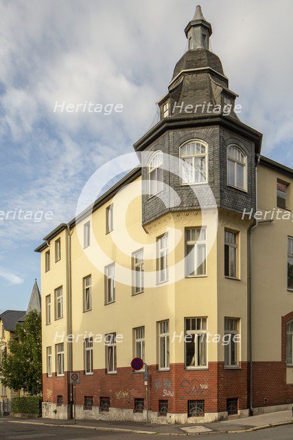 Jugendstil Villa, Gutenbergstrasse 16, Weimar, Germany, 2018. Artist: Alan John Ainsworth.
