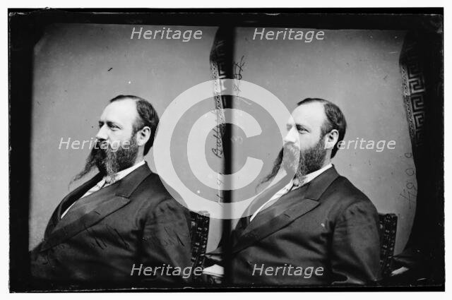 Bullock, Hon. Rufus B., Gov. of GA., between 1860 and 1870. Creator: Unknown.