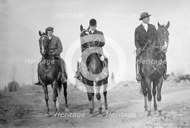 Edgewood Hunt. J.O. Evans; Murphy; Tuckerman, 1912. Creator: Harris & Ewing.