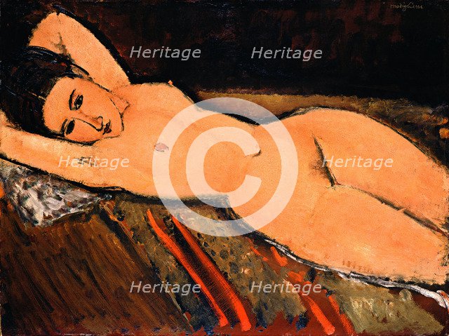 Nude lying (Nu couché), 1916.