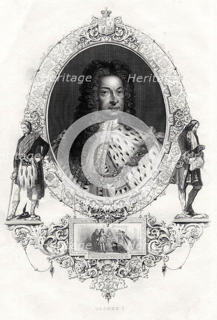 King George I, 1860. Artist: Unknown