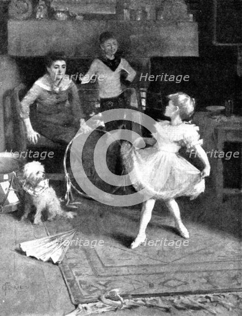 Pictures from the Royal Academy: Firefly - Mrs. Stanhope Forbes, 1895. Creator: Unknown.