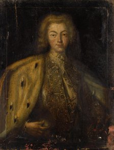 Portrait of the Tsar Peter II of Russia (1715-1730), 18th century. Artist: Anonymous  