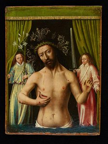 Christ as the Man of Sorrows, 1450. Creator: Petrus Christus.