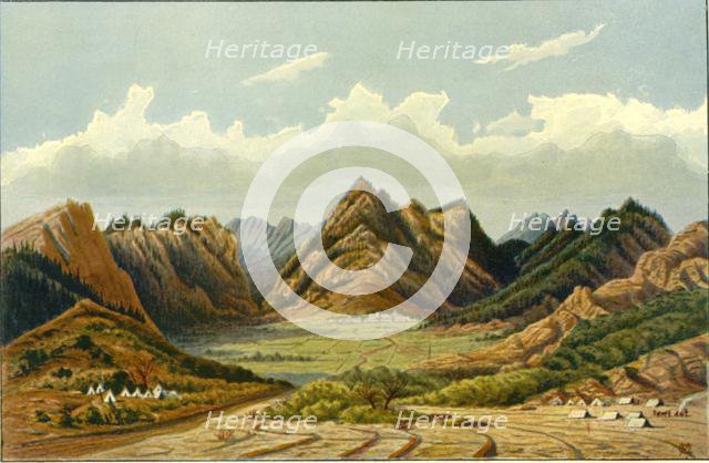 'The Peiwar Khotal', 1878, (1901). Creator: W McCracken.