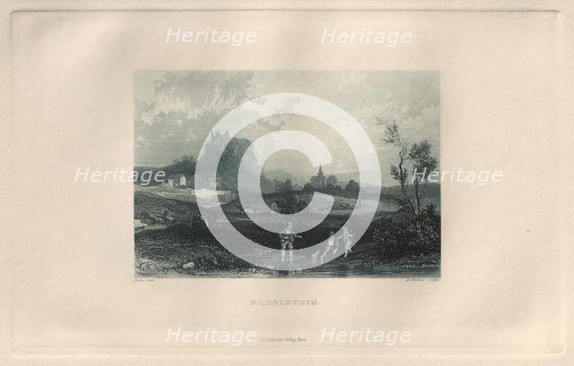 Das Malerische und Romantische Rheinland: Gerolstein, 1928. Creator: Henry Winkles (British, 1801-1900); Kurt Schroeder.