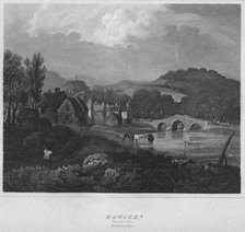 'Hawick. (General View.) Roxburghshire', 1814. Artist: John Greig.
