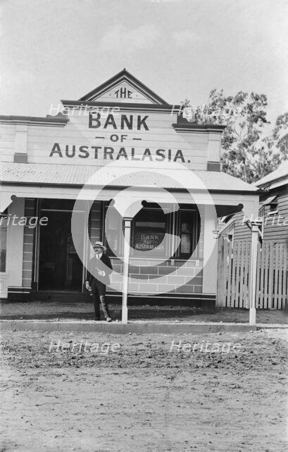 Bank of Australasia, Beaudesert, Queensland, 1935. Creator: Jack Bain.