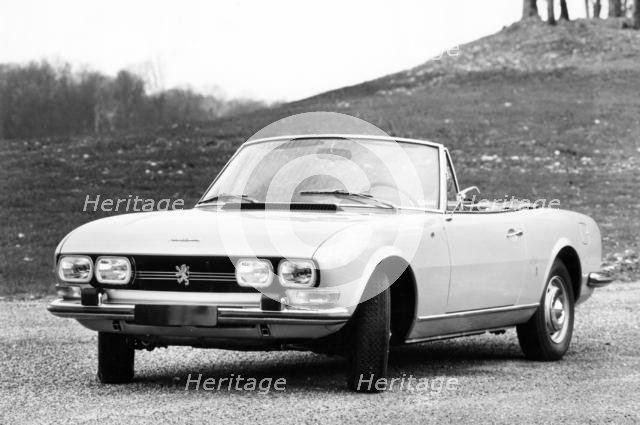 1969 Peugeot 504 cabriolet. Creator: Unknown.