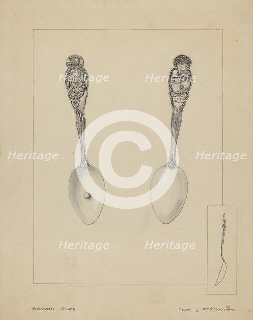 Silver Spoon, 1935/1942. Creator: William P. Shearwood.