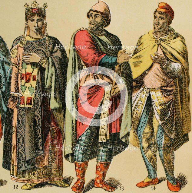 Byzantines, 1000-1200, (1884).  Creator: Unknown.