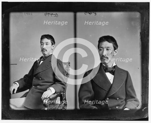 Japanese Minister Giro Yano, 1865-1880.  Creator: Unknown.