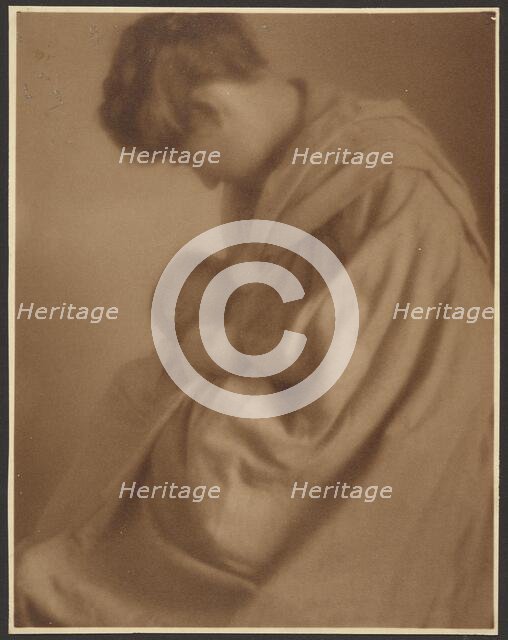 Portrait of a Mother and Baby, 1907-1943. Creator: Louis Fleckenstein.