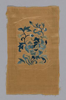 Fragment, China, 1900, Qing dynasty(1644-1911). Creator: Unknown.