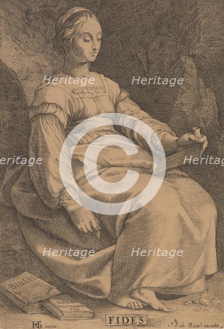 Fides (copy), late 17th century. Creator: Anon.