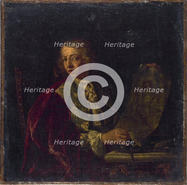 Portrait of man, formerly identified as Martin Desjardins (1640-1694), c1700. Creator: Unknown.