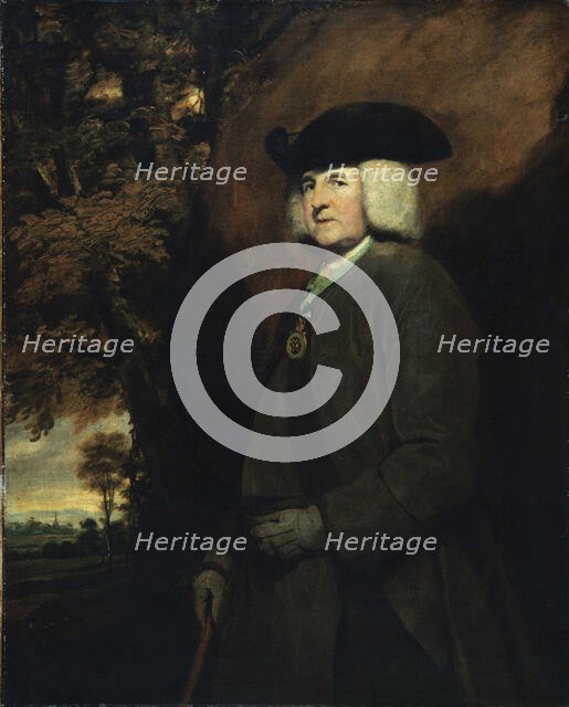 Portrait of Richard Robinson, 1st Baron Rokeby (1708-1794), Archbishop of Armagh, 1771-1775. Creator: Reynolds, Sir Joshua (1732-1792).