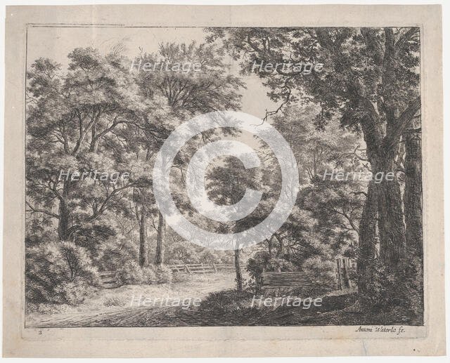 The Trimmed Groves, 17th century. Creator: Anthonie Waterloo.