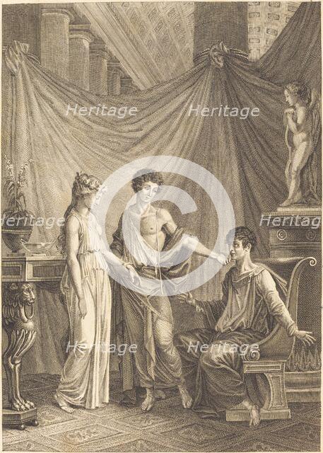 Les deux amis. Creator: Unknown.