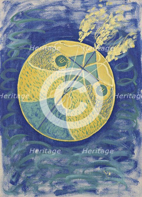 Group I, No. 7. Primordial Chaos, 1906-1907. Creator: Hilma af Klint (1862-1944).