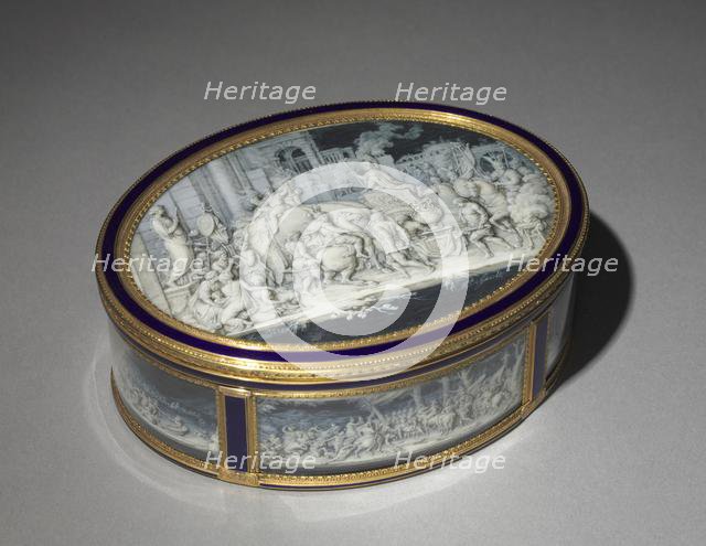 Snuff Box (Tabatière), 1779-1780. Creator: Pierre Marie Gault De Saint-Germain (French, 1754-1842).