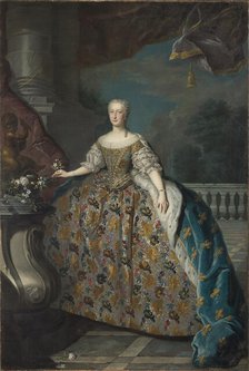 Portrait of Maria Teresa Rafaela (1726-1746), Infanta of Spain, c.1745. Creator: Anonymous.