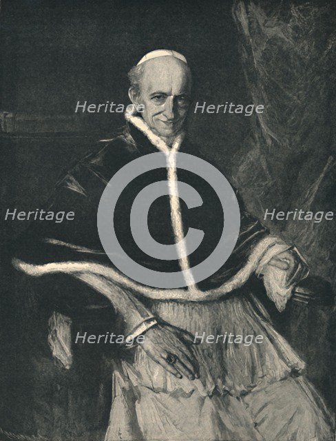 'His Holiness Pope Leo XIII', 1886. Artist: Franz von Lenbach.