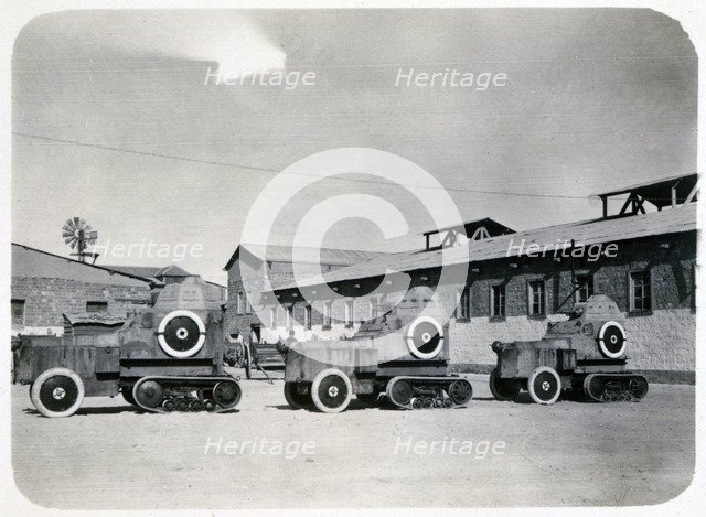French Foreign Legion camp, 20th century. Artist: Unknown