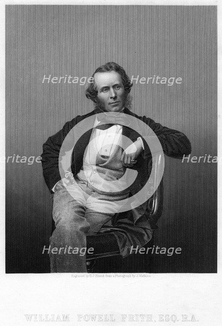 'William Powell Frith', c1860.Artist: DJ Pound