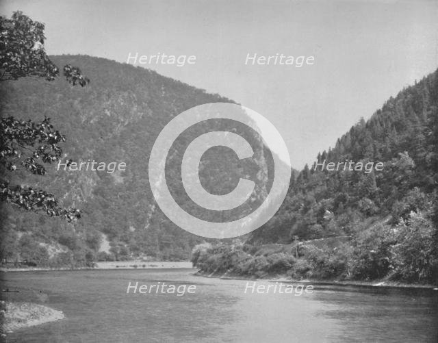 'Delaware Water Gap, Monroe County, Penn', c1897. Creator: Unknown.