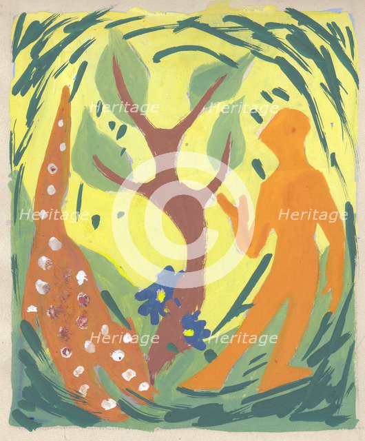 Spring study, c1950. Creator: Shirley Markham.