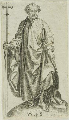St. Philip, from Apostles, n.d. Creator: Martin Schongauer.