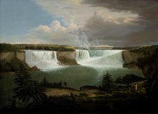 A General View of the Falls of Niagara, 1820. Creator: Alvan Fisher.