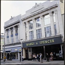 Marks and Spencer, 17-23 New Street, Huddersfield, Kirklees, 1970s-1990s. Creator: Nicholas Anthony John Philpot.